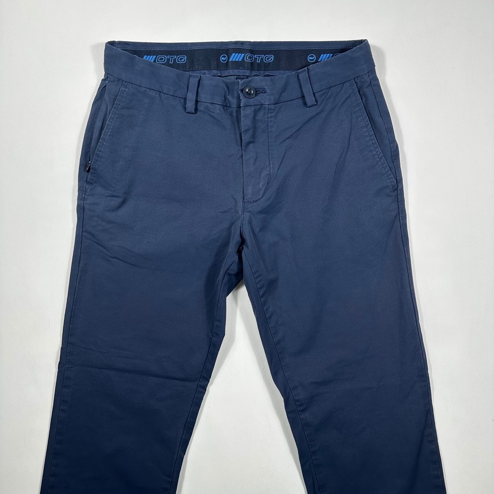 Vineyard Vines On-The-Go Pant Mens 30x32 OTG Performance Chino Navy Blue